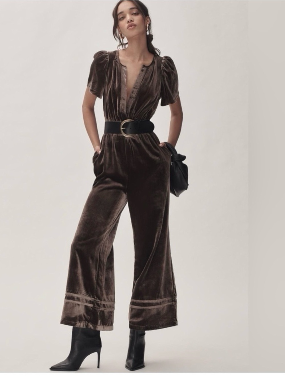 Anthropologie The Somerset Velvet Edition NWT Size L